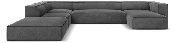 Šedá rohová pohovka (levý roh) Madame – Windsor & Co Sofas