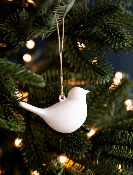 Garden Trading Sada porcelánových ozdob Airdrie Birds - 3 ks GAT170