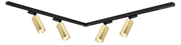 Bodové svítidlo v lištovém systému MICA 4xGU10/10W/230V zlatá/černá