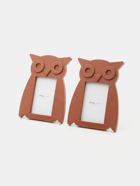 Sinsay - Rámečky na fotografie 2-pack - hnědá