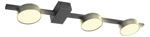 LED Stropní svítidlo JOY 3xGX53/6W/230V černá
