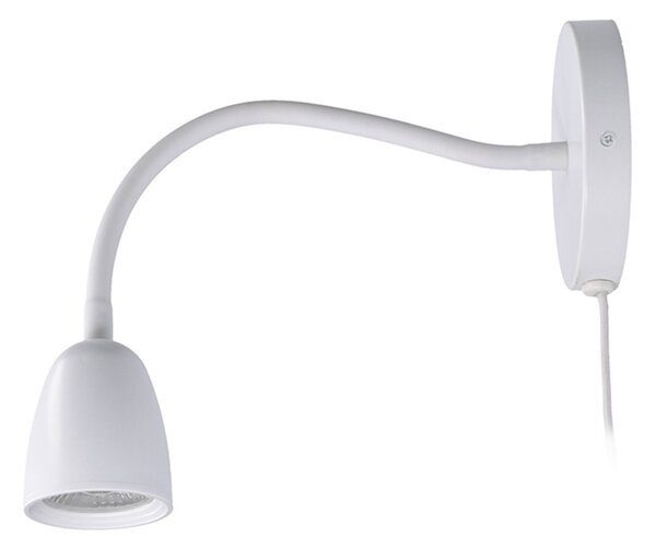 Solight LED nástěnná lampička, stmívatelná, 4W, 280lm, 3000K, bílá WO54-W