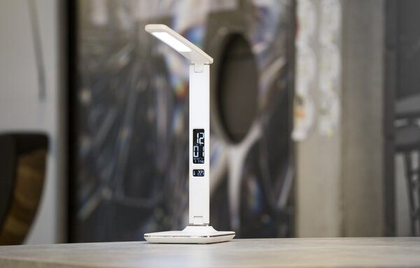 LED stolní lampička Immax KINGFISHER bílá