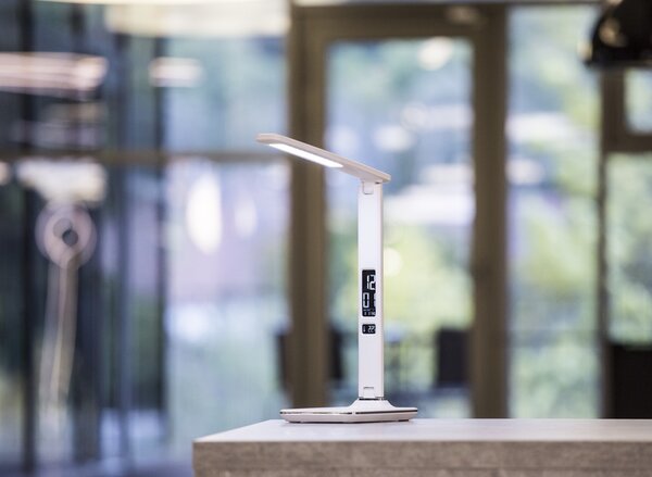 LED stolní lampička Immax KINGFISHER bílá