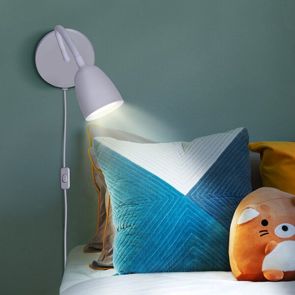 Solight LED nástěnná lampička, stmívatelná, 4W, 280lm, 3000K, bílá WO54-W