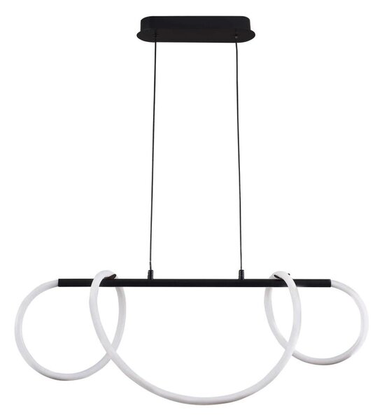 LED Lustr na lanku EMMA LED/38W/230V černá