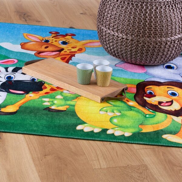 Dětský kusový koberec Torino kids 239 JUNGLE 120x170 cm
