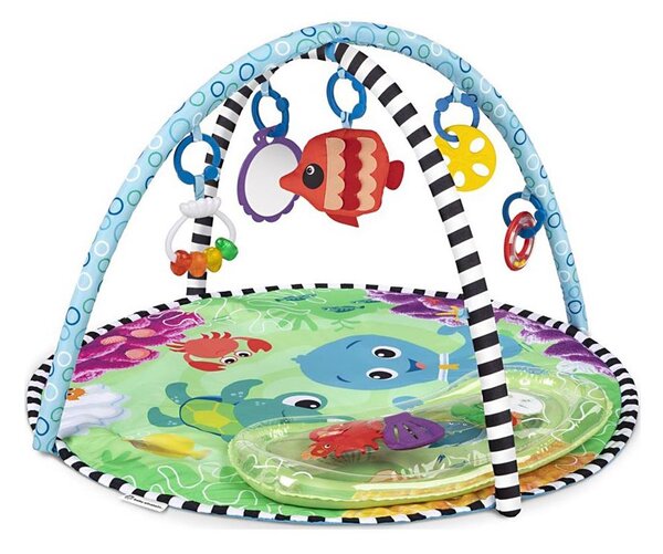 Baby Einstein - Dětská hrací deka s vodní podložkou 2v1 SEA FLOOR EXPLORERS