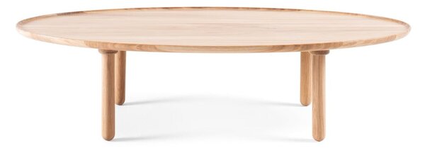 Konferenční stolek z dubového dřeva v přírodní barvě 65x120 cm Mu – Gazzda