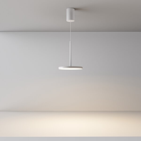 Maytoni P076PL-L12W3K-W - LED Lustr na lanku PLATO LED/12W/230V 3000K bílá