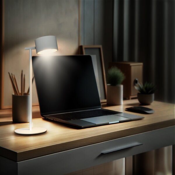 Solight WO68-W- LED Stm. nabíjecí lampa 3v1 LED/4W/2000 mAh 3000/4000/6500K bílá