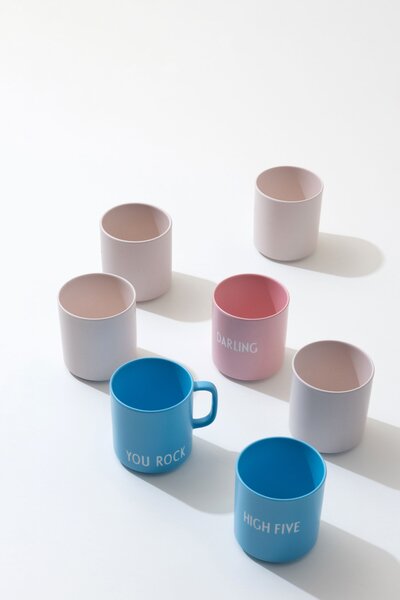 Design Letters Porcelánový hrnek DARLING - Pink DL209