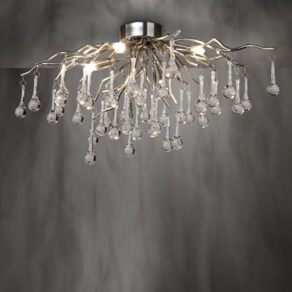 Paul Neuhaus 8090-55 - Přisazený lustr ICICLE 4xG9/40W/230V 30x60 cm chrom