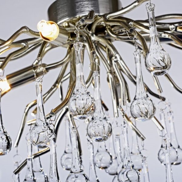 Paul Neuhaus 8090-55 - Přisazený lustr ICICLE 4xG9/40W/230V 30x60 cm chrom