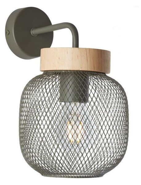 Brilliant - Nástěnná lampa GIADA 1xE27/40W/230V zelená