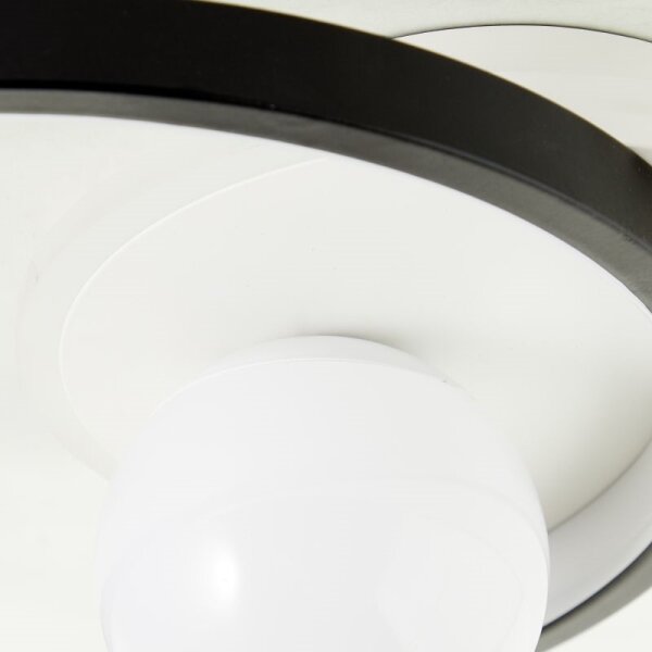 Brilliant - LED Stmívatelné stropní svítidlo ATLANTA LED/24W/230V černá/bílá