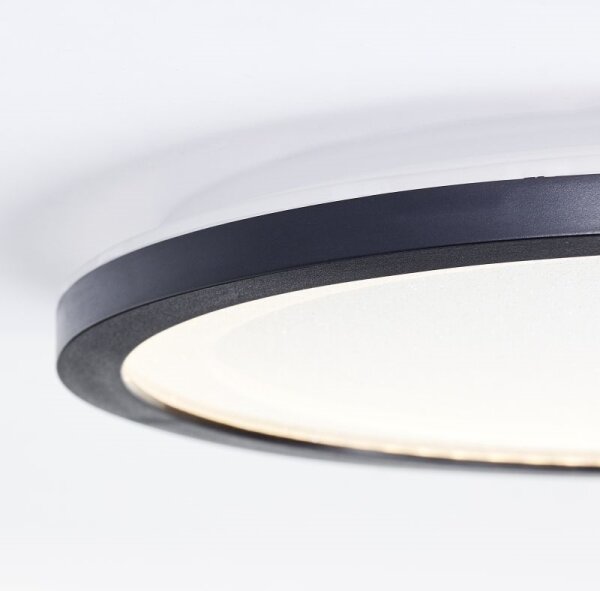 Brilliant - LED Stropní svítidlo MOSAKO LED/16W/230V 3000K pr. 25 cm černá