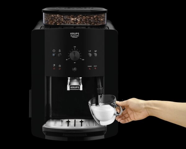 Krups - Automatický kávovar ARABICA 1450W/230V černá