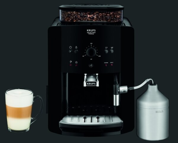 Krups - Automatický kávovar ARABICA 1450W/230V černá
