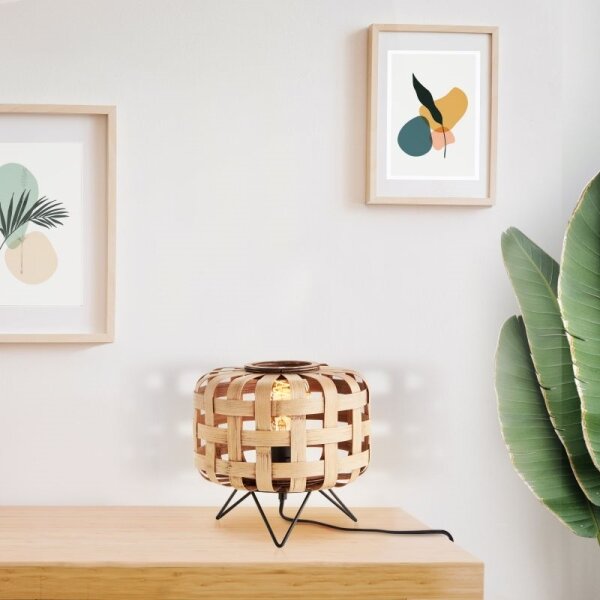 Brilliant - Stolní lampa WOODLINE 1xE27/40W/230V bambus