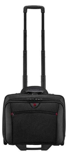 Wenger - Cestovní kufr na kol. 23 l 17" + taška na notebook 15,4" Potomac černá