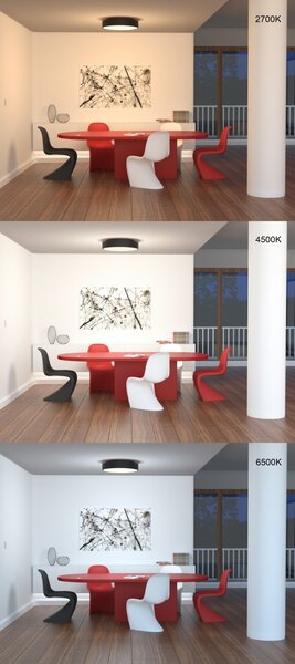 Immax NEO RONDATE SLIM Smart stropní svítidlo 80 x 7cm 65W bílé Zigbee 3.0