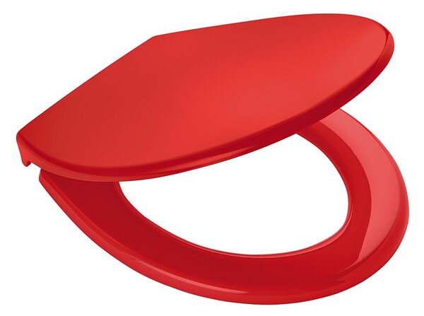 Ridder WC sedátko MIAMI, soft close, PP termoplast - červená - 44,3 x 37 cm 02101106