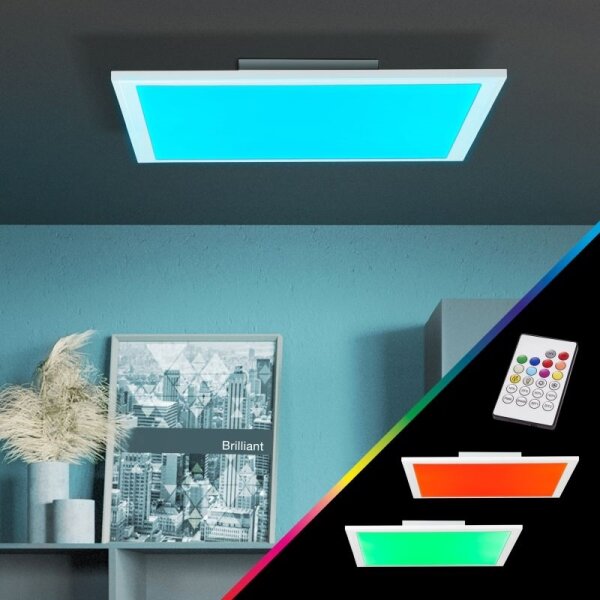 Brilliant - LED RGBW Stmívatelné stropní svítidlo ABIE LED/24W/230V + DO