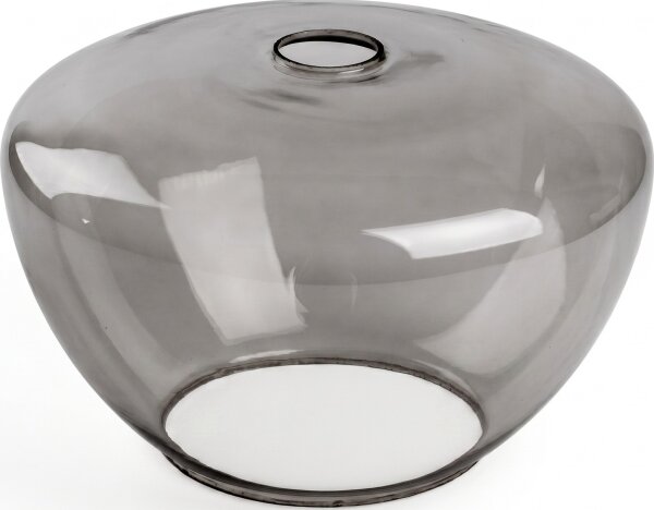 BRILAGI - LED Lustr na lanku RETRO GLASS 2xE27/60W/230V matný chrom/kouřová šedá