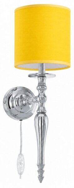 BRILAGI - Nástěnná lampa NUBILA 1xE27/60W/230V lesklý chrom/žlutá