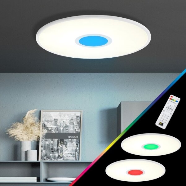 Brilliant - LED RGBW Stmívatelné stropní svítidlo ODELLA LED/24W/230V + DO