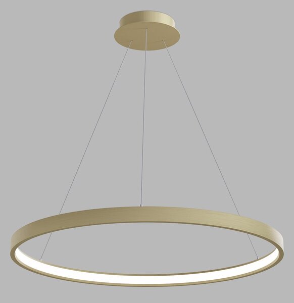 Led2 Závěsné LED svítidlo CIRO 80 P-Z, 60W Barva: Zlatá, Stmívání, řízení: 3000K/4000K Casambi TW