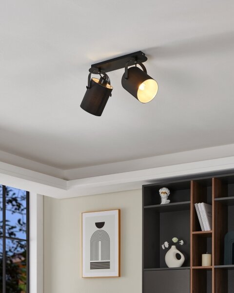 Eglo 33646 - Bodové svítidlo VILLABATE 2xE27/10W/230V