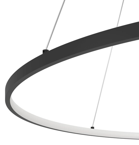 EGLO Smart závěsné LED svítidlo Parruta ø 99 cm, 2700-6500K