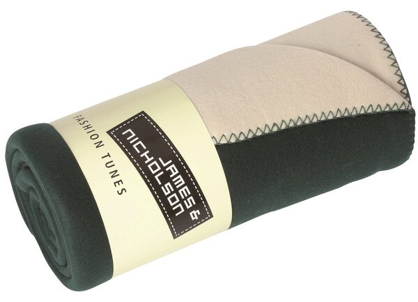 Daiber Fleece deka 150x170 cm JN952 - Černá / stříbrná | 150 x 170 cm