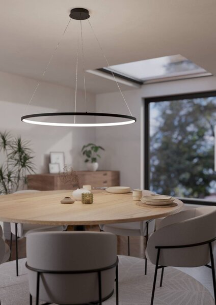 EGLO Smart závěsné LED svítidlo Parruta ø 99 cm, 2700-6500K