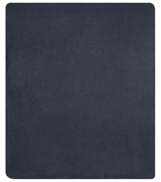Daiber Fleece deka 150x170 cm JN952 - Černá / stříbrná | 150 x 170 cm