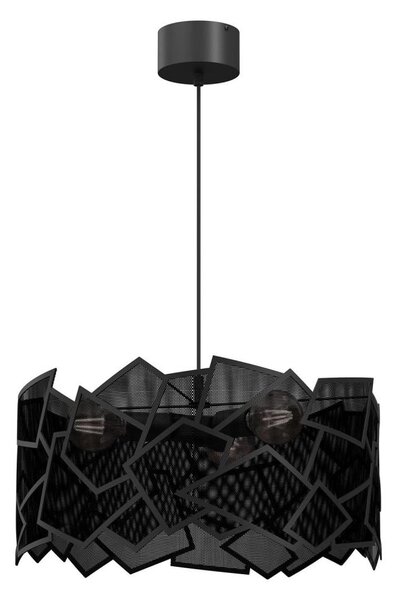Lustr na lanku CAMO 3xE27/15W/230V černá