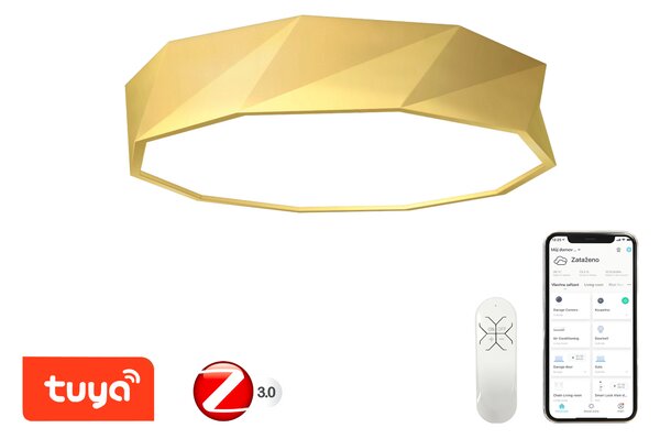 Immax NEO DIAMANTE Smart stropní svítidlo 60cm W zlaté Zigbee 3.0