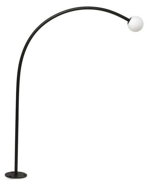 CUCA 650 stojací lampa, černá 24V - FARO