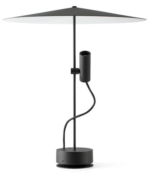 CLAP 512 stojací lampa, černá 6W 3000K 38st. se stínítkem - FARO