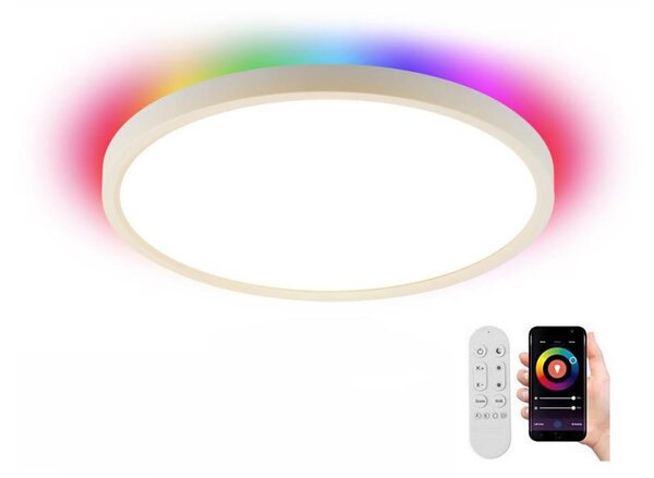 Immax NEO 07169-W60 - LED RGB Stmívatelné svítidlo TUDO 65W/230V Wi-Fi Tuya + DO