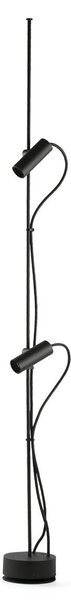 CLAP 1266 stojací lampa, černá 2x6W 3000K 38st. - FARO