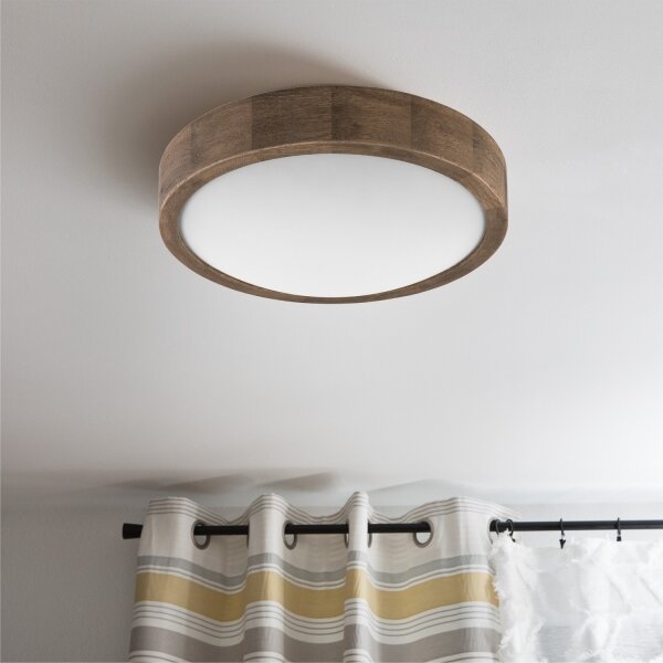 Brilagi-LED RGBW Stmív. strop. sv. CARVALHO SLIM 1xE27/9W/230V Wi-Fi dub pr. 27