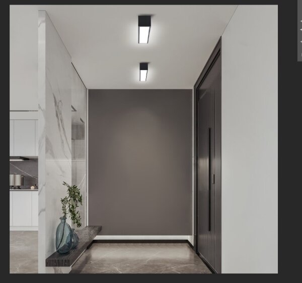 Immax NEO 07254L - LED Stmívatelné svítidlo LUNGO 20W/230V Wi-Fi Tuya černá + DO