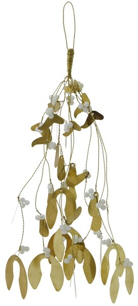 House Doctor Závěsná dekorace Mistletoe Brass - 37 cm HD371