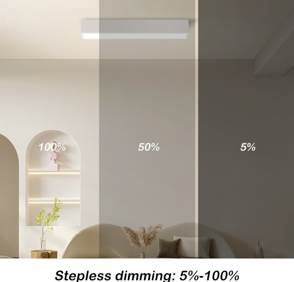Immax NEO 07257L - LED Stmívatelné svítidlo LUNGO 20W/230V Wi-Fi Tuya bílá + DO