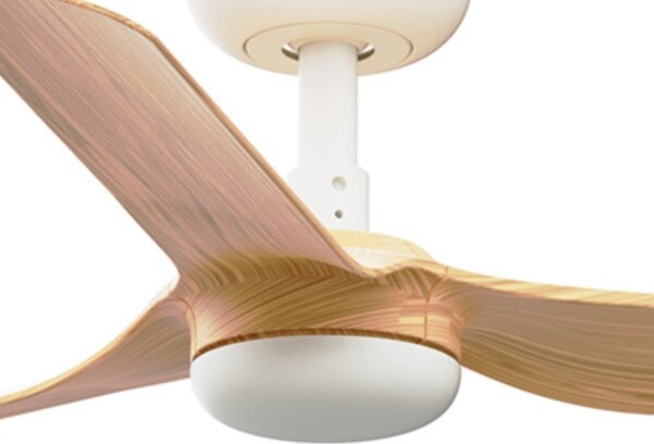 FARO 33821-Stropní ventilátor MINI PUNT S hnědá/bílá pr.90 cm + dálkové ovládání
