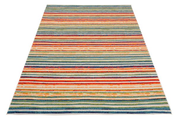 Makro Abra Moderní kusový koberec AVENTURA ED23A Proužky vícebarevný Rozměr: 80x200 cm
