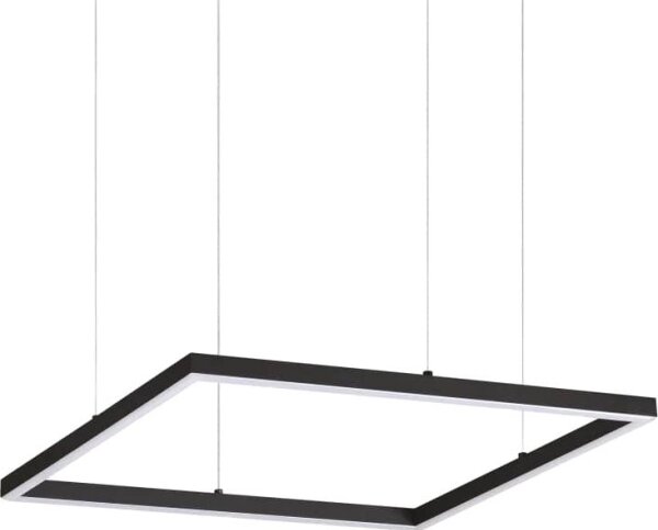 Ideal Lux - LED Lustr na lanku ORACLE SLIM LED/33W/230V 3000K 50x50 cm černá